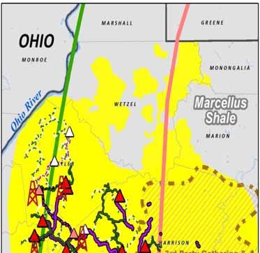 ANTERO MIDSTREAM ASSETS RICH GAS MARCELLUS Marcellus Gathering & Compression Provides Marcellus gathering and compression services Liquids-rich gas is delivered to MPLX s 1.