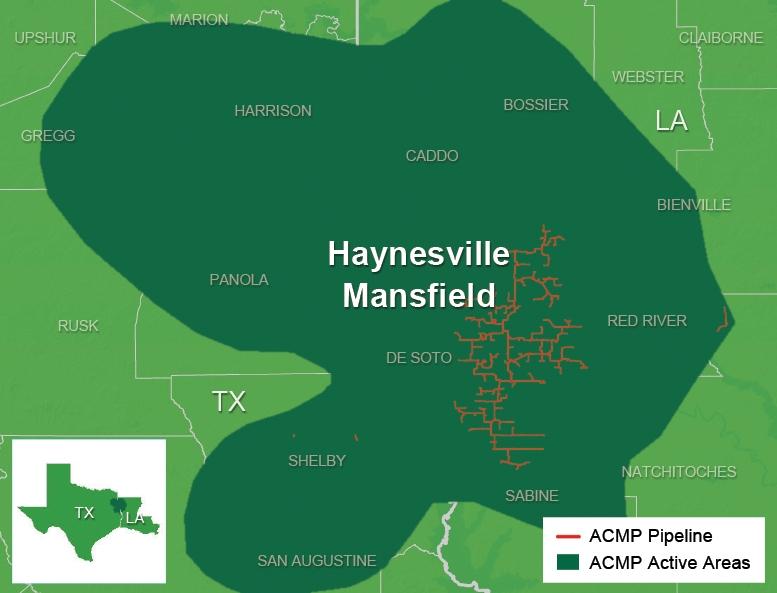 CMD HAYNESVILLE OVERVIEW MATURE ASSET WITH CONTRACTUAL PROTECTION Asset Summary Resource Dry Gas Asset Map Services Gathering, Compression, Treating Gas Gathering Systems 4 Treating Facilities Miles