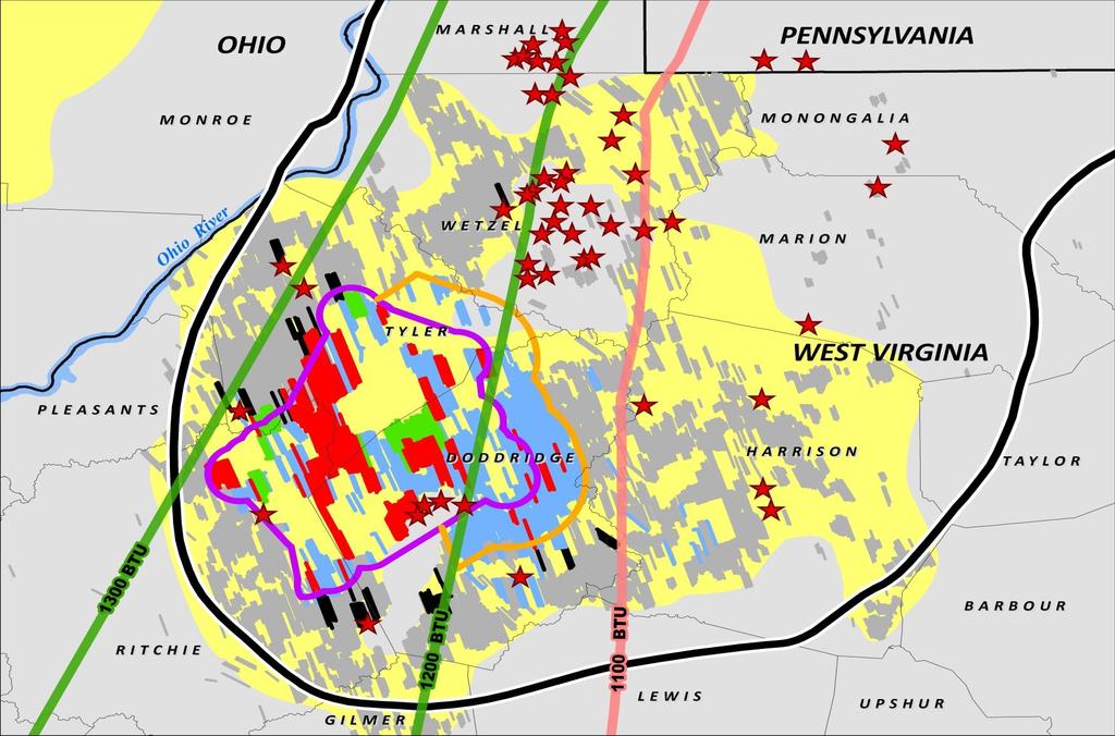 10 Which Led to Marcellus EUR Reserve Upgrades Antero upgraded approximately 600 PUDs and probable locations during its midyear reserves evaluation to ~2.