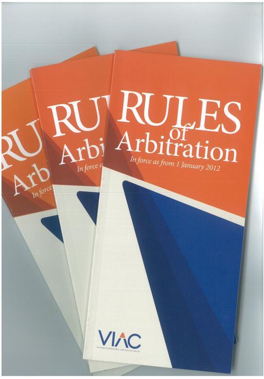 VIAC Rules of Arbitration 20