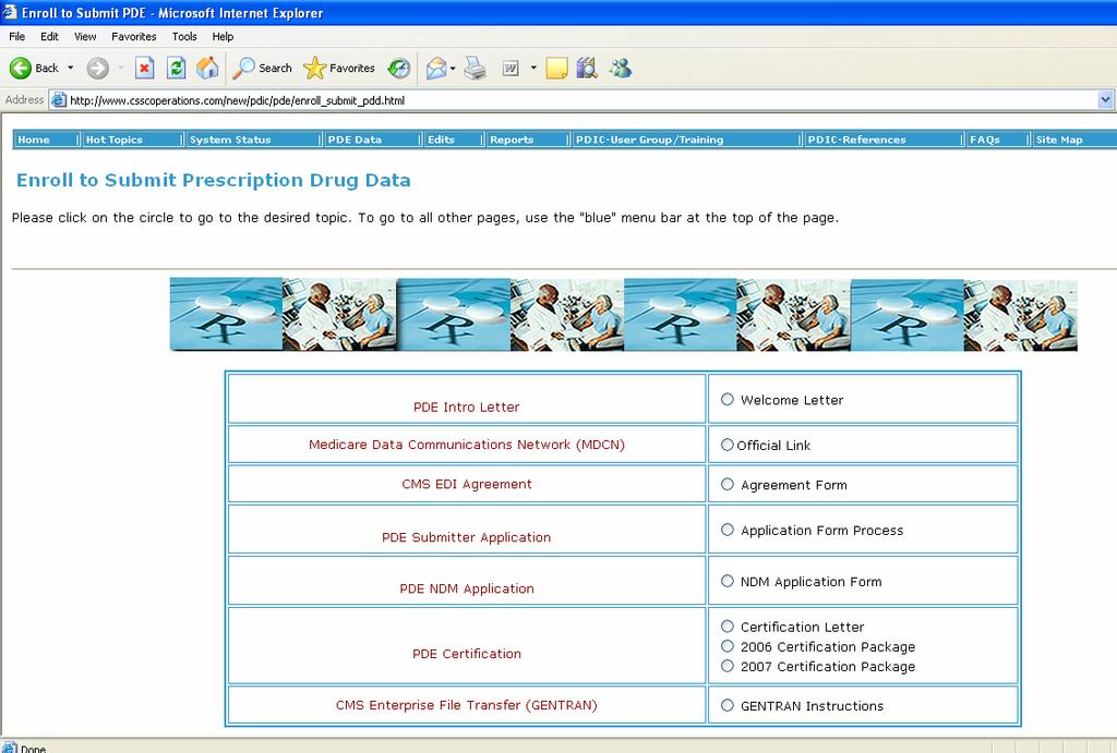 2007 Prescription Drug Event Data Training RESOURCE GUIDE Enroll to Submit