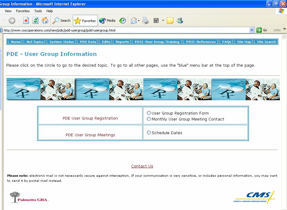 2007 Prescription Drug Event Data Training RESOURCE GUIDE User Group