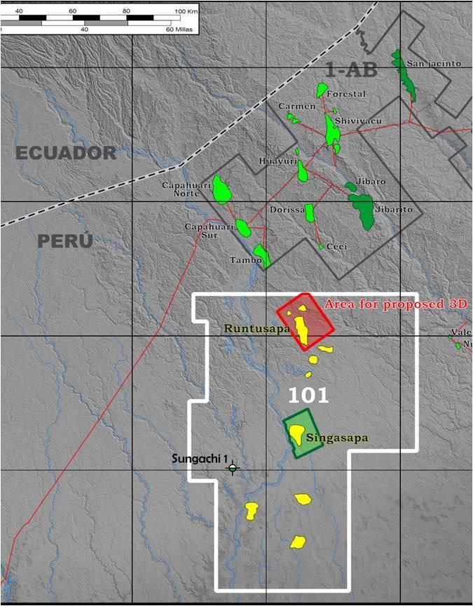 13 Peru Block 101 Farm-In On Sept 01 Repsol completed a 30% Farm-In into Block 101 (Talisman 40% op, ECP 30%, REP 30%).
