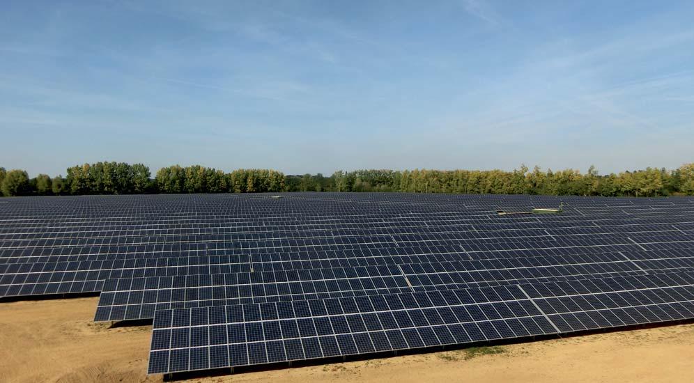 CHAPTER 25 Langa, France Use of 5 solar parks representing an installed capacity of 35 MWc.