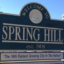 Spring Hill Comprehensive Plan MAJOR POLICIES Smart growth Include ranges of commercial & residential uses