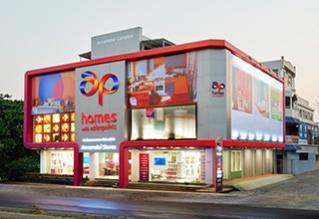AP Homes stores at Coimbatore, New Delhi and Kochi Opened another store at Raipur in April 2018 Good growth witnessed in the
