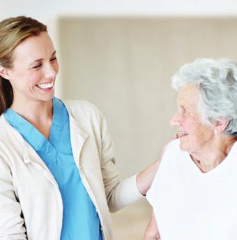 OUR PEOPLE: A PRESCRIPTION FOR SUCCESS It takes more than knowledge to be a caregiver. It takes passion and expertise.