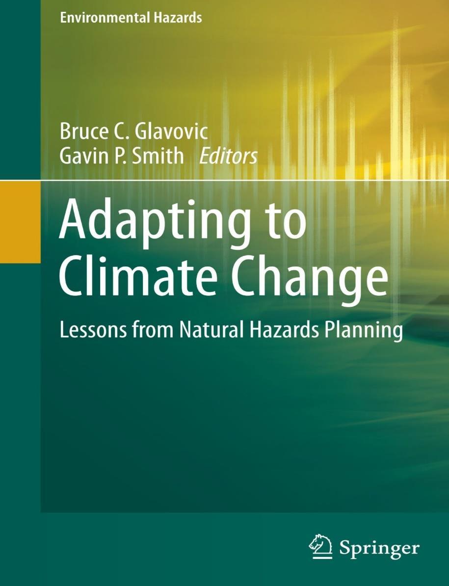 Overview Linking Natural Hazards Risk Management and Climate Change Adaptation through