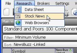 This indicator is added to the chart within its own pane. Step 3 Right-click the NewsBuzz and choose Create WatchList Column. Choose Data.