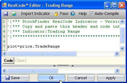 CATEGORY Price, RealCode, Sorting, Moving Average METHOD Create a RealCode indicator for trading range,