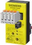 The F adapter has a safe AS-Interface 2E slave and is snapped from behind onto the EMERGENCY-STOP device (actuator).