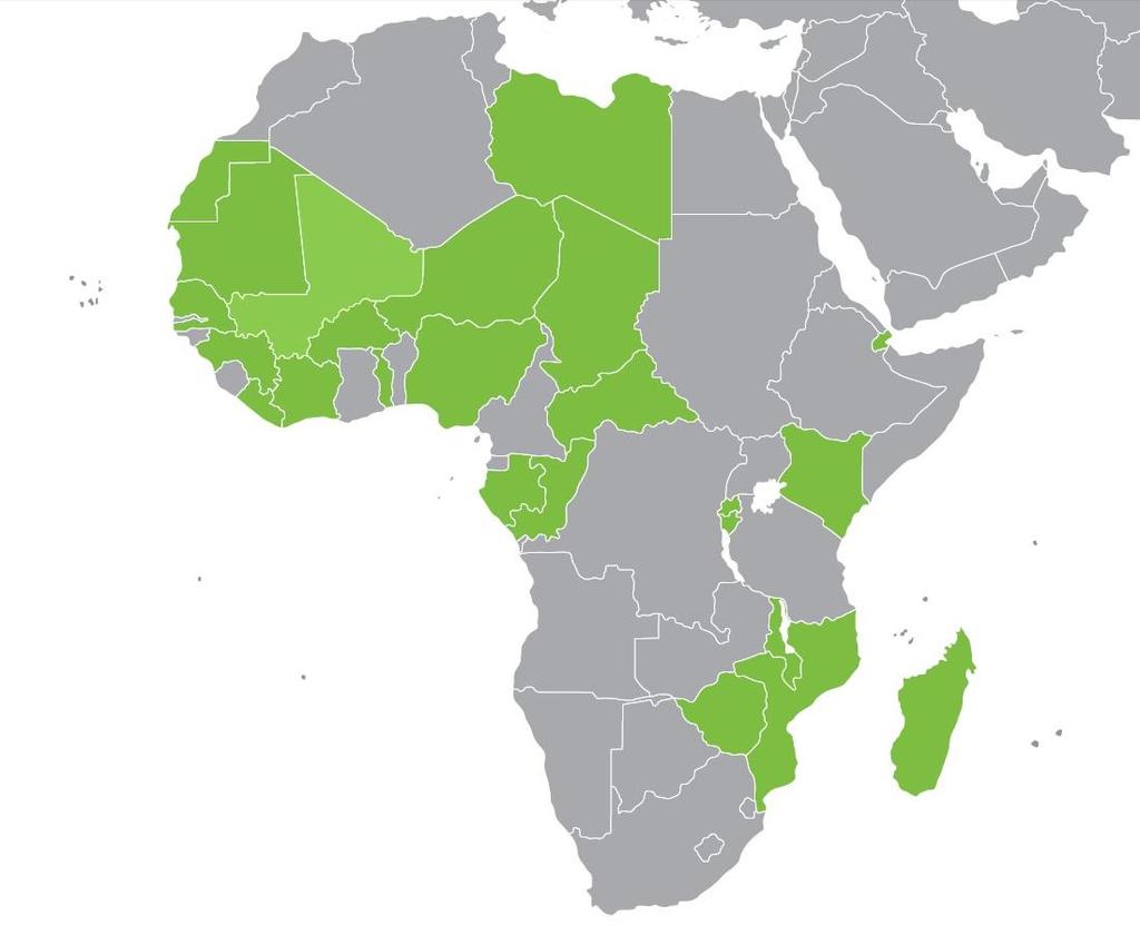 32 Current ARC Member States Original Signatories (23 November 2012) 1.Burkina Faso 2.Burundi 3.Central African Republic 4.Chad 5.Republic of Congo 6.Djibouti 7.Gambia 8.Guinea 9.Liberia 10.Libya 11.