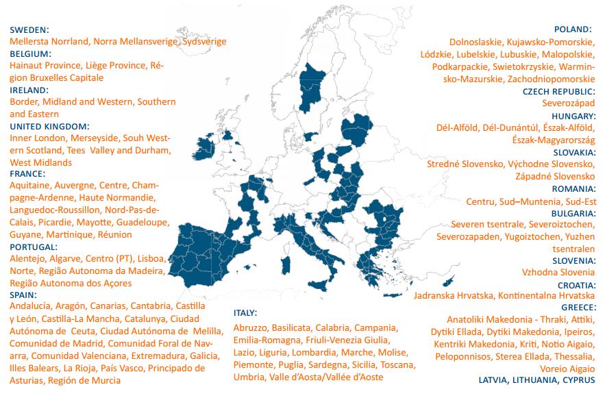 European Implementation Assessment lower, with only one country Italy above 20 %) which can be further divided into unemployed NEETs and inactive NEETs.