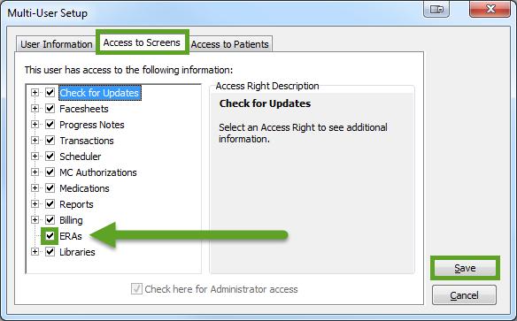 The user you are currently logged in as must be the Administrator user in order to change the settings for the other users.