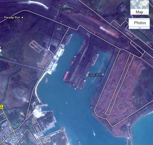 Blue Water Iron Ore Terminal Private Limited Project Located at Paradip port, the facility is a deep draft Iron Ore Terminal Project Partners GIPL (31.00%), Noble Group (51.00%) and MMTC (18.