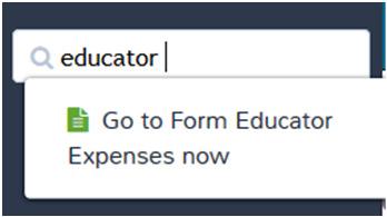 Educator Expenses TaxSlayer Input Form Search educator