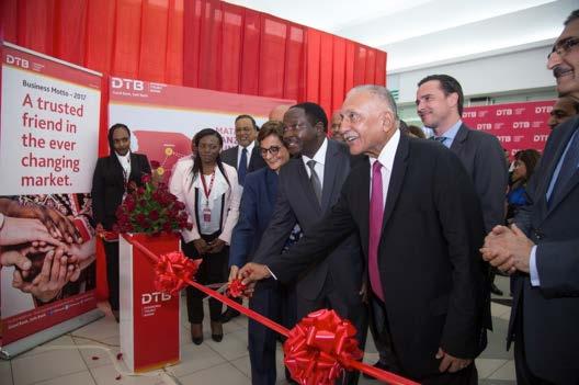 Expanded Branch Network DTB Tanzania opened two new branches in 2017, bringing the total number of branches to 28