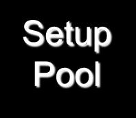 Related Pool Setup Pool Production Order Pool Parts Admin.
