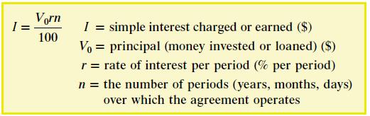 If the bank gives you interest of a fixed amount at regular time periods, this is called a Simple Interest Investment.