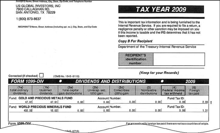 Form 1099-DIV What is it? Form 1099-DIV lists the taxable dividends, capital gain distributions and section 1250 gains earned during 2009.