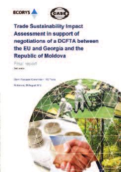 8 N O V E M B E R 2 0 1 2 E U G E O R G I A T R A D E I N s I G H T Out now: a DCFTA impact study foresees a 12% exports growth and 4.