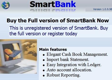 1 SmartBank Elegant Cash Book Management Content Chapter 1 Introduction & overview - 2 - Chapter 2 Steps 1 to Step 4 Summary - 3 Chapter 3 Quick step by step walk through guide - Step 1) Choosing