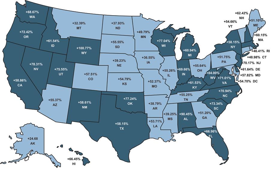 19 Unemployed People by State The measure used to quantify unemployment and job loss is the number of workers in the labor force who are unemployed.