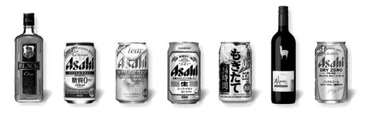 Alcoholic Beverages Segment Main products: Beer, Happoshu (low-malt beer), New genre (malt-type), Whisky and other spirits, Wine, RTD *1, Shochu, Beer-taste beverages In the alcoholic beverages