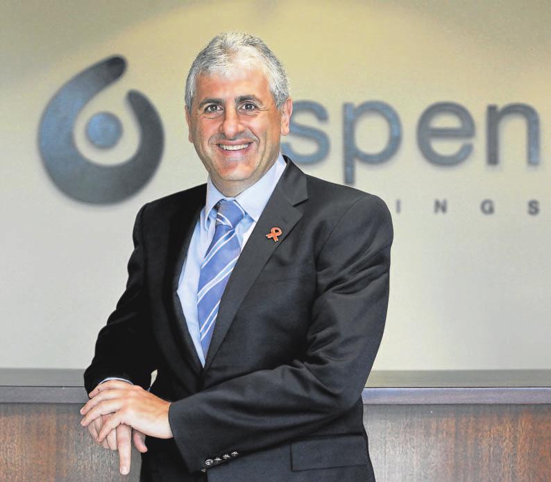 4 BusinessTimes November 18 From two rooms to R70bn TEPHEN Saad saw the opportunity to develop affordable, quality medicines, and in less than 15 years has transformed the local pharmaceutical