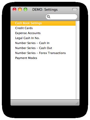 SETTING UP THE CASH BOOK MODULE Before explaining with detail the Cash Book module, we will go through some important settings that are important to define before working with the Cash Book Module.
