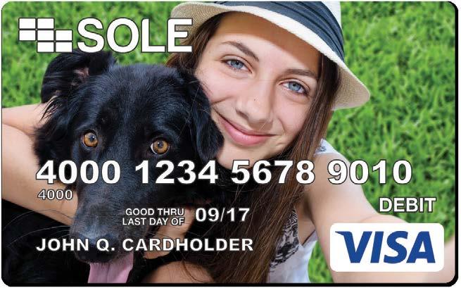 9718 to activate card. 5. At any time employee can call to receive a personalized card with their name or photo (EPIX Product) on it at no additional cost. WWW.SOLEPAYCARD.COM 1.855.212.