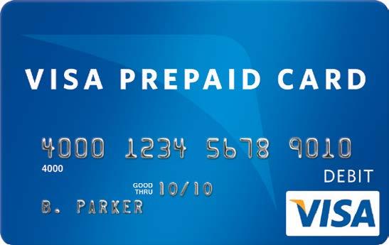 Visa Bank Teller Service Take This Notice and Your Card With You to the Bank Examples of Visa prepaid cards In Brief: Visa prepaid cardholders are allowed to withdraw the cash