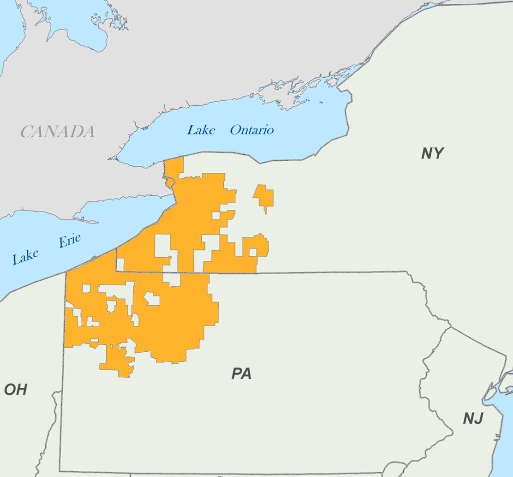 Downstream Utility New York & Pennsylvania Service Territories New York Total Customers: 524,300 Rate Mechanisms: Revenue Decoupling Weather Normalization Low Income Rates Merchant Function Charge
