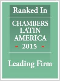 Chambers Latin America Award for Excellence (2013) Top 15 International Arbitration Practices. Global Arbitration Review 30 (2013) The Most Important Published Decision of 2012.