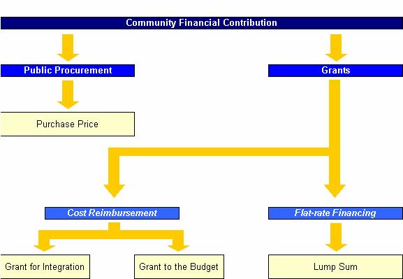 Scheme 1 Forms of the Community financial