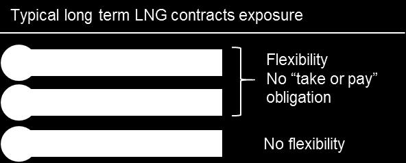 US LNG gas portfolio Portfolio evolution (bcm) LNG ( c/cm) 4.4 0.6 2.6 1.7 3.0 40 30 20 0.7 0.7 0.9 0.