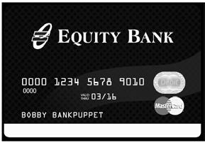 Business online banking user procedures will vary slightly. Visit EquityBank.com for more.