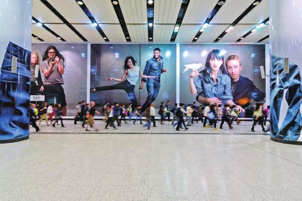 Revenue from our Hong Kong station commercial business increased by 19.9% over 2010 to HK$3,422 million.