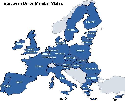 The European Union project, bringing together: 27