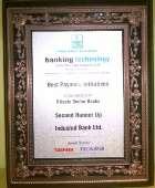Accolades Best Payment Initiatives award (2nd
