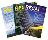 Renewable Energy Country Attractiveness Index (RECAI) a leading industry publication Leveraging our market, industry and technology expertise across the globe, the RECAI ranks 40