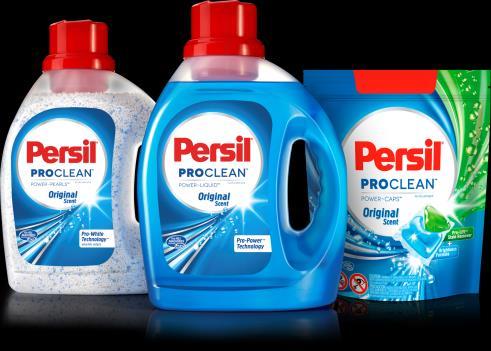High-performance formula, developed for US consumers Persil 2-in-1