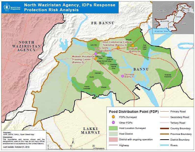 Context: More than a million people have been displaced from different agencies in FATA as a result of the fragile security situation in the region.