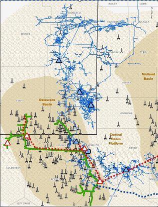MMcf/d Permian Delaware Basin 600 500 400 300 200 100 0 Expansions to Keep Pace with Growth Targa Delaware Basin Inlet Volume (1) 2014 2015 2016 2017 Legend Active Rigs (3/19/18) Processing Plant