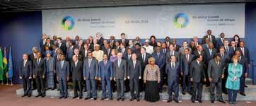 210 G E N E R A L R E P O R T 2 0 1 4 C h a p t e r 5 In addition, the success of EU Africa climate cooperation was highlighted at the summit.