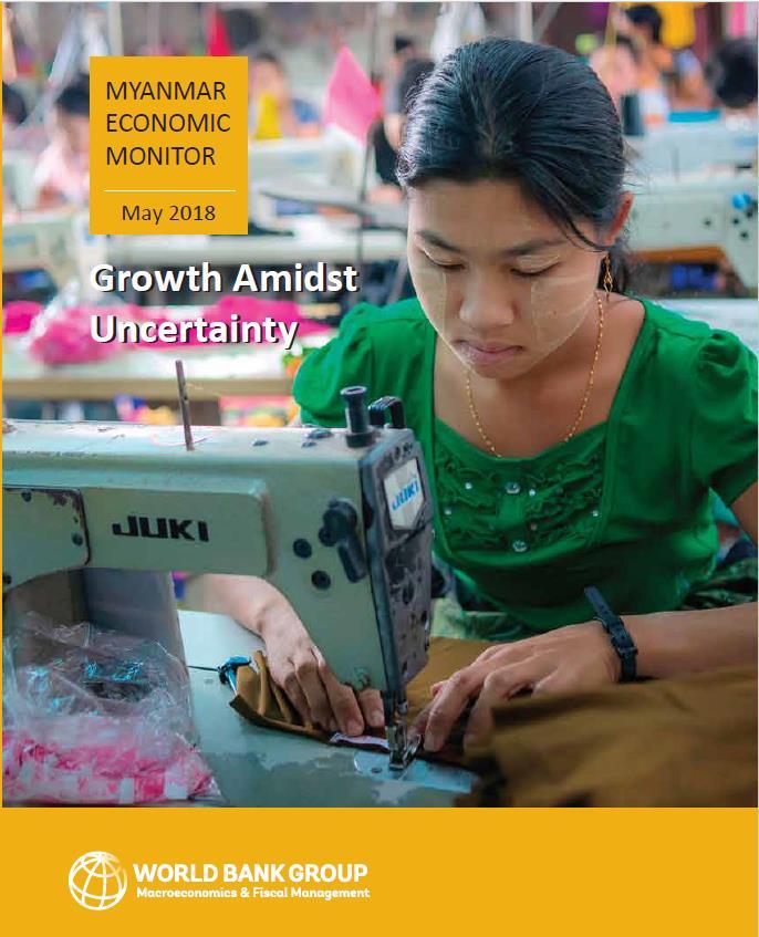 Inflation moderated, the current account and fiscal deficits narrowed and the Kyat strengthened slightly within the year.