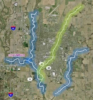 Other Efforts Columbus Flood Risk Management Plan Other Efforts Columbus Flood Risk Management Plan Flatrock River Haw Creek Sloan Branch Project Cost: $171,400 Project Consultant: