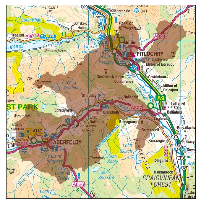 Aberfeldy and Pitlochry (Potentially Vulnerable Area 08/03) Local Plan District Local authority Main catchment Tay Perth and Kinross Council River Tay Background This Potentially Vulnerable Area is
