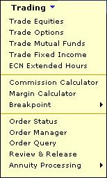 Introduction Using Streetscape, you can electronically trade securities held in a brokerage account by: Completing the online order ticket Verifying the order detail Submitting the order