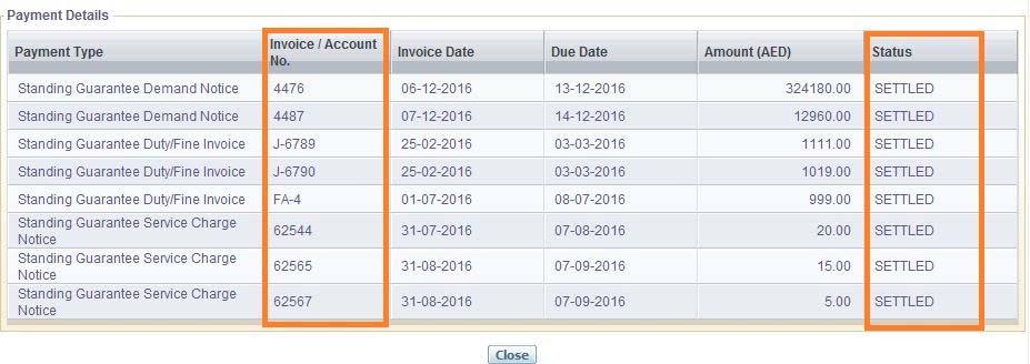 Enter the From Date and To Date for the historical transactions to be retrieved. 2. Click Search button.